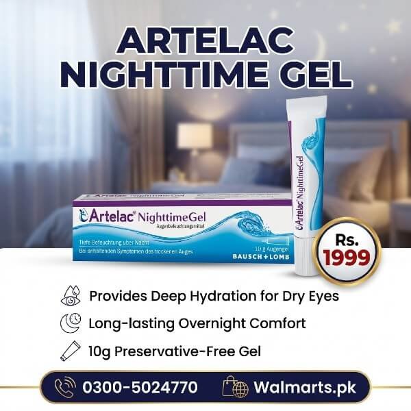 Artelac Nighttime 10gram Gel In Pakistan