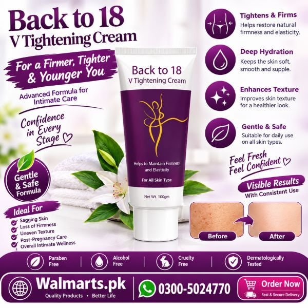 Back To 18 V Tightening Cream Price In Pakistan
