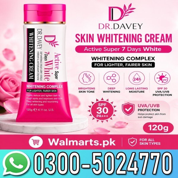 Dr. Davey Skin Whitening Cream SPF 30 120g Price In Pakistan