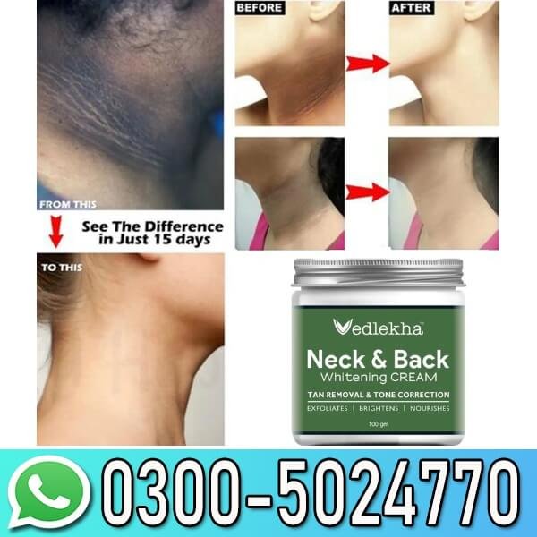 Fezora Neck Back Whitening Cream In Lahore