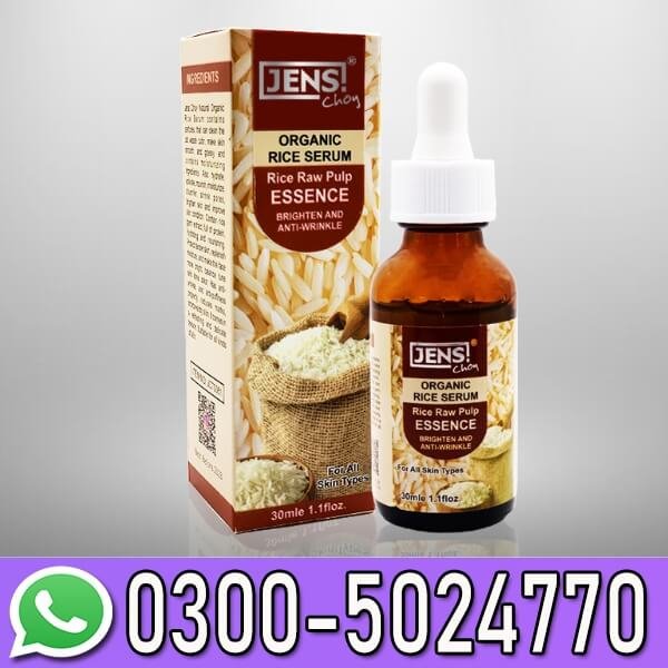 Jens Choy Organic Rice Face Serum In Pakistan