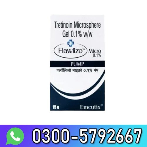 Flawlizo Micro 0.1% Pump Gel In Pakistan