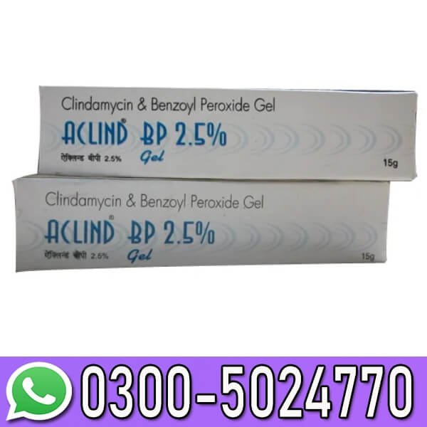 Aclind BP 5% Gel In Pakistan