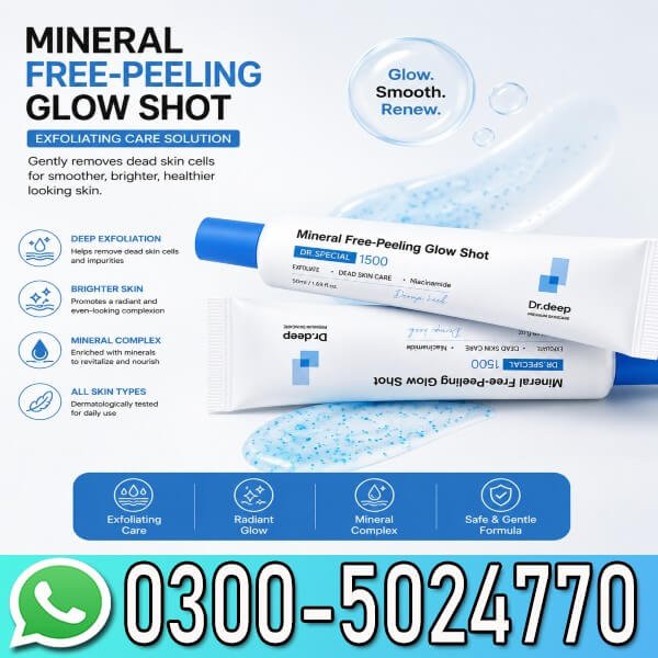 Dr. Deep Mineral Free-Peeling Glow Shot 1500 In Pakistan