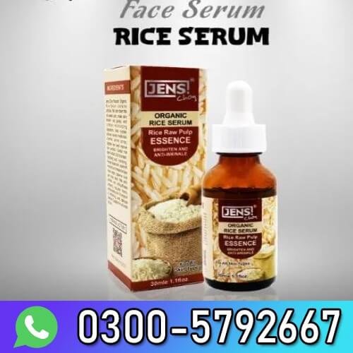 Jens Choy Organic Rice Face Serum In Pakistan
