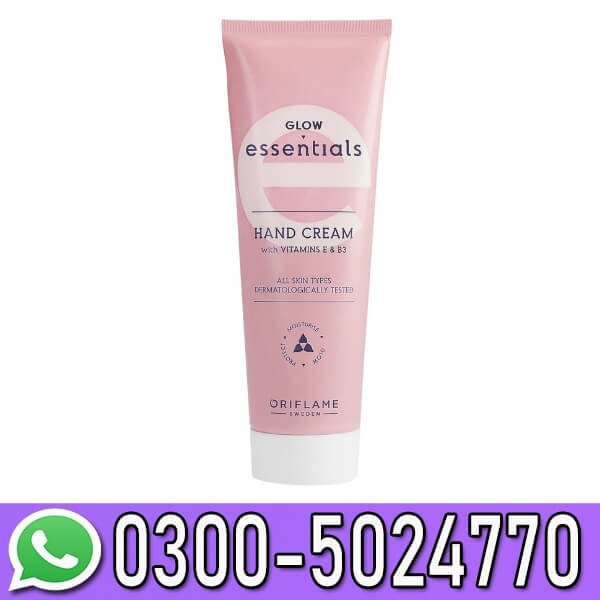 Oriflame Glow Essentials Hand Cream In Pakistan