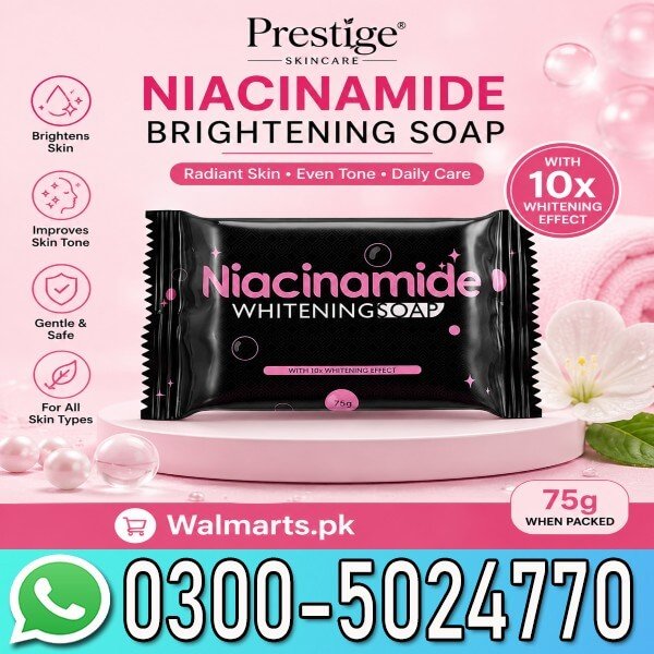 Prestige Niacinamide Brightening Soap 75g Price In Pakistan