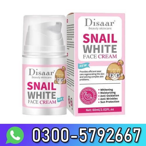 Disaar Snail Glowing Face Cream In Pakistan