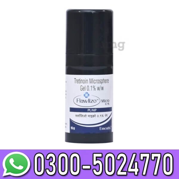 Flawlizo Micro 0.1% Pump Gel In Pakistan
