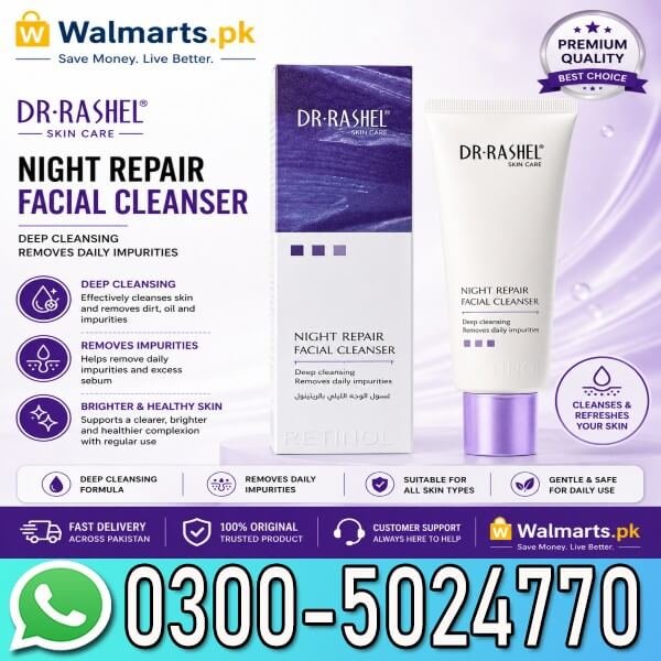 Dr Rashel Retinol Night Repair Facial Cleanser In Pakistan