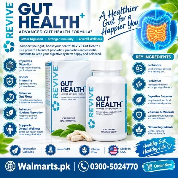 Revive Gut Health Capsules Price In Pakistan
