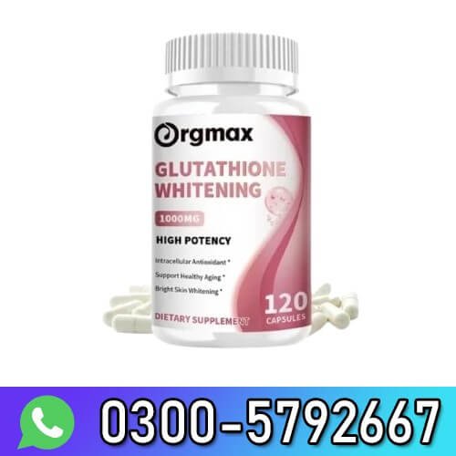 Orgmax Glutathione Whitening Capsule 1000mg In Pakistan