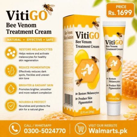 Vitiligo Bee Venom Treatment Cream In Pakistan