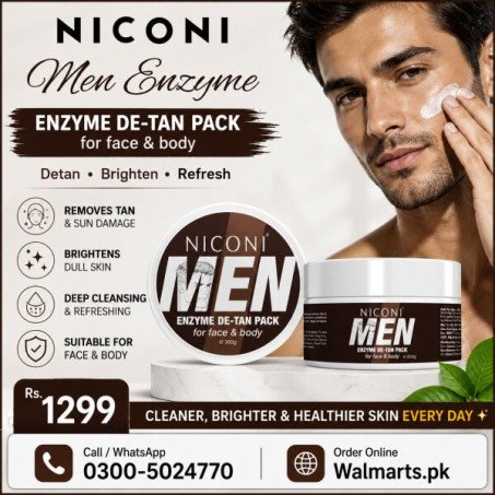 Niconi Men Enzyme De Tan Cream In Pakistan