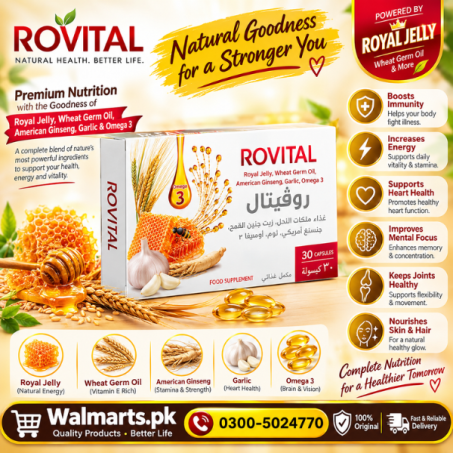 Rovital Capsule Price In Pakistan