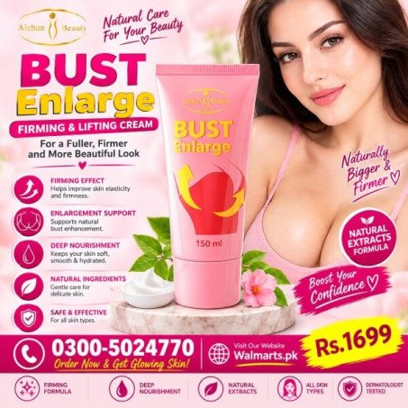 Bust Enlarge Breast Massage Cream In Pakistan
