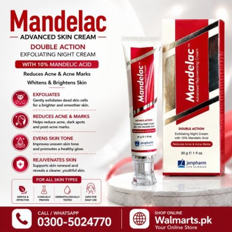 Mandelac Skin Cream Price in Pakistan