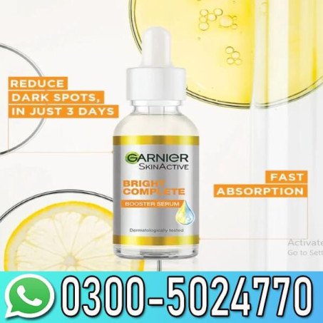 Garnier Skin Active Bright Complete Vitamin C Booster Serum In Pakistan