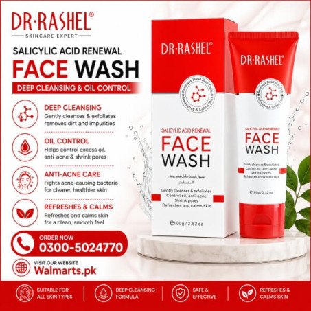 Dr Rashel Salicylic Acid Renewal Face Wash In Pakistan
