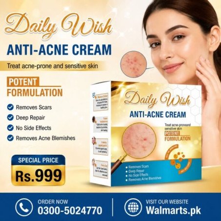 Daily Wish Anti Acne Cream In Pakistan