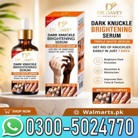 Dr. Davey Dark Knuckle Brightening Serum 50ml Price In Pakistan
