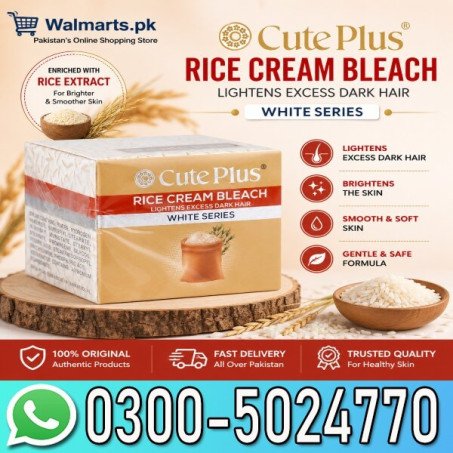 Cute Plus White Series Rice Cream Bleach 28g In Pakistan