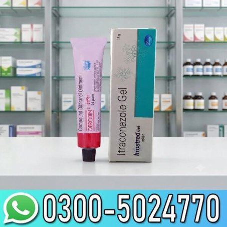 Compound Dithranol Derobin Ointment 30GM In Pakistan