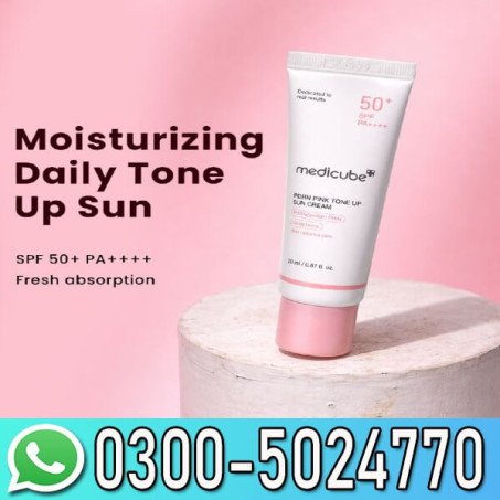 Medicube PDRN Pink Tone Up Sun Cream In Pakistan