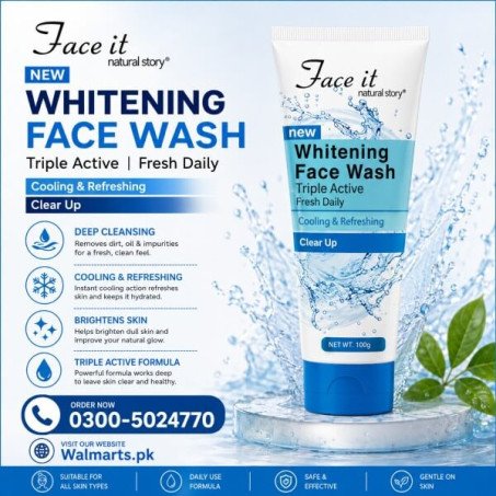 Face It Natural Whitening Face Wash In Pakistan