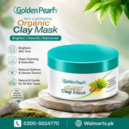 Skin Lightening Organic Clay Mask Price In Pakistan