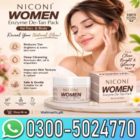 Niconi Women Enzyme De Tan Pack Price In Pakistan