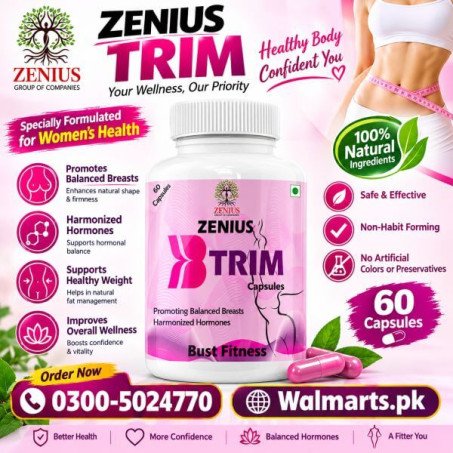 Zenius B Trim Capsules In Pakistan