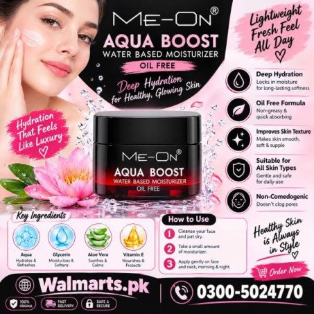 Me On Aqua Boost Moisturizer In Pakistan