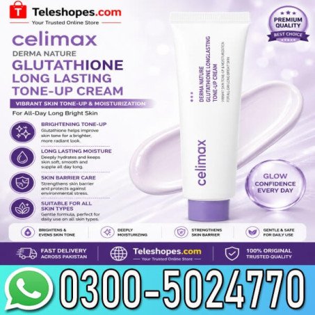 Celimax Derma Nature Glutathione Longlasting Tone-Up Cream In Pakistan