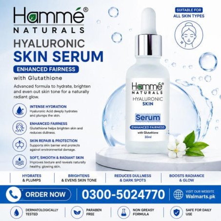 Hamme Naturals Hyaluronic Skin Serum In Pakistan