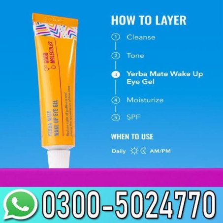 Good Molecules Yerba Mate Wake Up Eye Gel Price In Pakistan