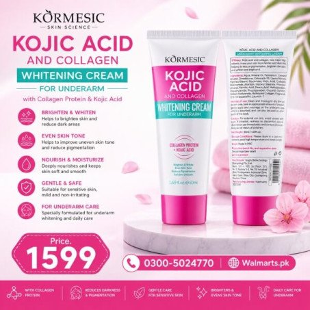 Kormesic Kojic Acid Collagen Underarm Cream In Pakistan
