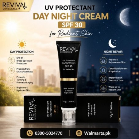 UV Protectant Day Night Cream SPF 30 for Radiant Skin In Pakistan