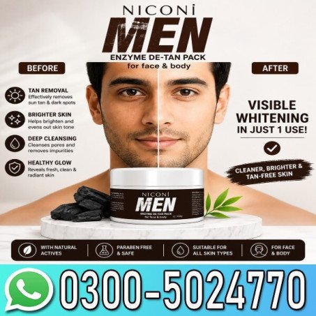 Niconi Men Enzyme De Tan Pack In Pakistan