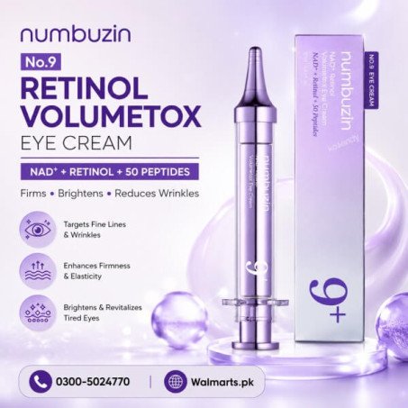 Numbuzin No.9 Retinol Volumetox Eye Cream in Pakistan