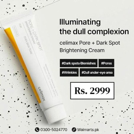 Celimax Pore+Dark Spot Brightening Cream In Pakistan