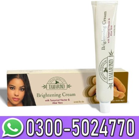 Organic Extract of Tamarind Skin Brightening Cream In Pakistan
