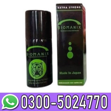 Biomanix Delay Spray In Pakistan