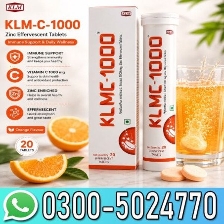 KLMC 1000 Effervescent Tablet In Pakistan
