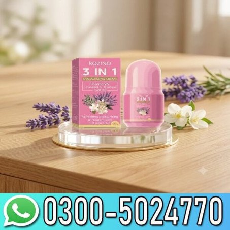 Rozino 3 In 1 Deodorizing Cream In Pakistan