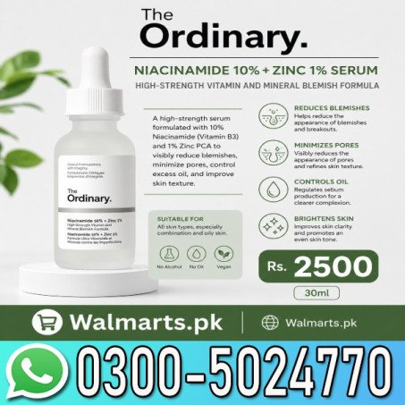 The Ordinary Niacinamide 10%+Zinc 1% Serum In Pakistan