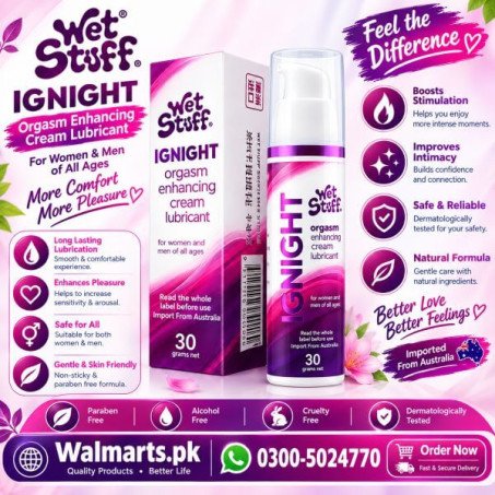 Wet Stuff Ignite Orgasm Enhancing Cream In Pakistan