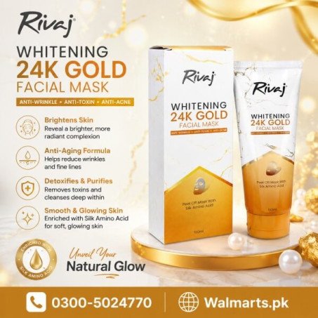 Whitening 24K Gold Facial Mask 100ml Price In Pakistan