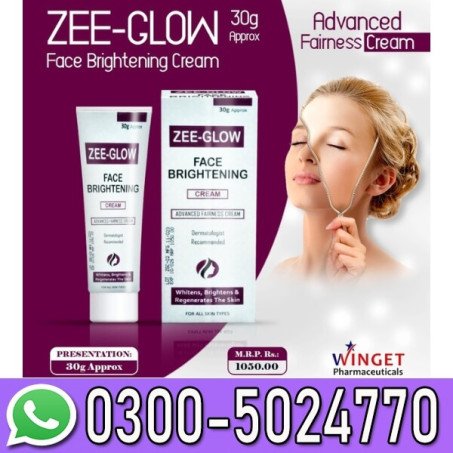 Zee Glow Face Brightening Cream In Pakistan