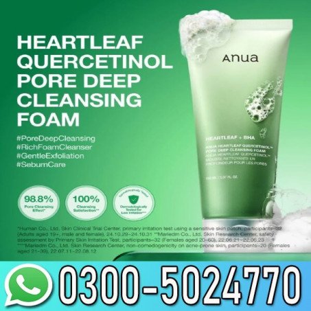 ANUA Heartleaf Quercetinol Pore Deep Cleansing Foam Price In Pakistan